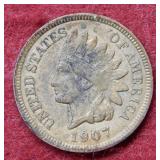 1907 Indian Head Cent