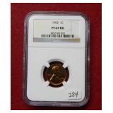 1962 Lincoln Cent NGC PF 67 RD