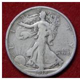 1918 S Walking Liberty Silver Half Dollar