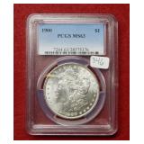 1900 Morgan Silver Dollar PCGS MS63