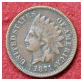1871 Indian Head Cent