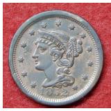 1852 Large Cent
