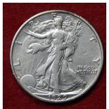 1929 D Walking Liberty Half