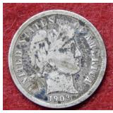 1903 O Barber Dime