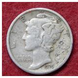 1926 Mercury Dime
