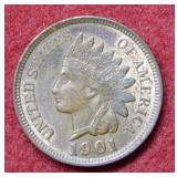 1901 Indian Head Cent