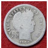 1900 S Barber Dime