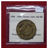 1905 Canada Alberta/ Wild Rose Silver Coin***