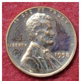 1958 Lincoln Wheat Cent