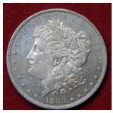 1880 O Morgan Silver Dollar