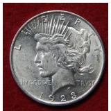 1923 D Peace Silver Dollar Coin