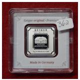 .999 Geiger 10g Fine Silver