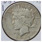 1928 Peace Silver Dollar