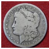1888 S Morgan Silver Dollar