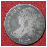 1808 Bust Silver Half - Early Date