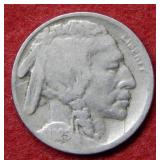 1925 D Buffalo Nickel