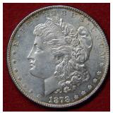 1878 Morgan Silver Dollar 7/8 Tail Feathers