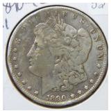 1890 CC Morgan Silver Dollar Coin