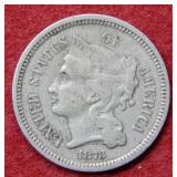 1873 Three Cent Nickel