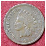 1865 Indian Head Cent