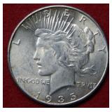 1935 Peace Silver Dollar