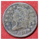 1810 Large Cent - grainy