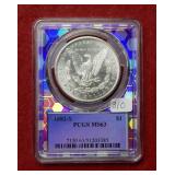 1881 S Morgan Silver Dollar PCGS MS63