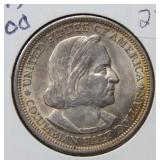 1893 Columbian Expo Silver Comm Half