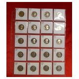 (20) Proof Washington Quarters - back to 1968