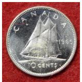 1965 Canada Silver Dime
