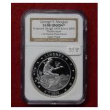 George T Morgan $100 Union Proposed Coin NGC GEMPR