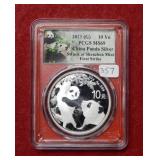 2021 China Silver Panda PCGS MS69