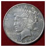 1923 S Peace Silver Dollar