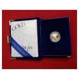 1994 W Proof $5 Gold Eagle 1/10 oz