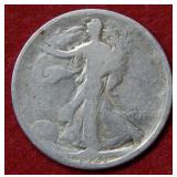 1921 D Walking Liberty Silver Half Dollar Coin