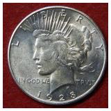 1928 S Peace Silver Dollar Coin