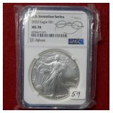 2023 Silver Eagle 1oz NGC MS70