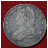 1835 Bust Silver Half Dollar Coin