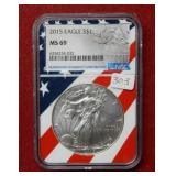 2015 Silver Eagle 1oz MS69