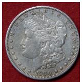 1900 S Morgan Silver Dollar Coin