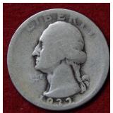 1932 D Washington Silver Quarter