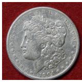 1904 S Morgan Silver Dollar Coin