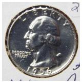 1956 Washington Silver Quarter