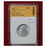 1947 Washington Silver Quarter ***