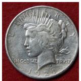 1921 Peace Silver Dollar Coin