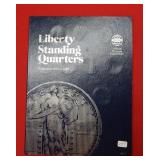 18 Standing Liberty Silver Quarters with free book