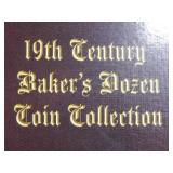 13 US Coins of the 19th Century - 5 are silver