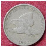 1857 Flying Eagle Cent