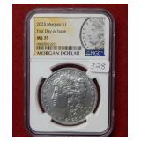 2023 Morgan Silver Dollar NGC MS70 First Day