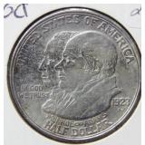 1923 S Monroe Silver Commemorative Half Dollar